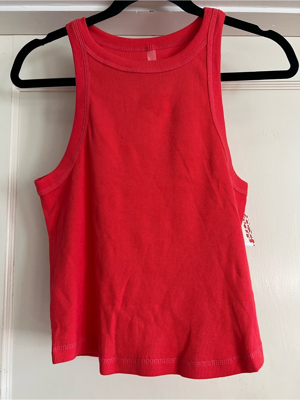 NWT Free People FP Movement Knockout Tank in Red Size Large